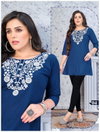 Fashion Talk Short And Sweet Rayon Designer Tunic Short Kurtis Suppliers In Mumbai

